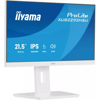 iiyama ProLite XUB2293HSU-W7 Οθόνη υπολογιστή 54,6 cm (21,5 ίντσες) 1920 x 1080 Pixel Full HD LED λευκή