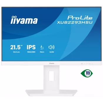 iiyama ProLite XUB2293HSU-W7 Οθόνη υπολογιστή 54,6 cm (21,5 ίντσες) 1920 x 1080 Pixel Full HD LED λευκή