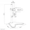 Neomounts Βάση οθόνης γραφείου FPMA-D550SBLACK ελεύθερη 8 kg 13-32 ίντσες