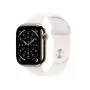 APPLE Watch Series 11 GPS + Cellular 46mm Χρυσή θήκη τιτανίου με Light Blush Sportband S/M