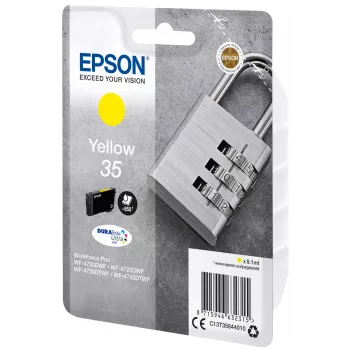 Epson Padlock Ατομική συσκευασία κίτρινο 35 DURABrite Ultra Ink