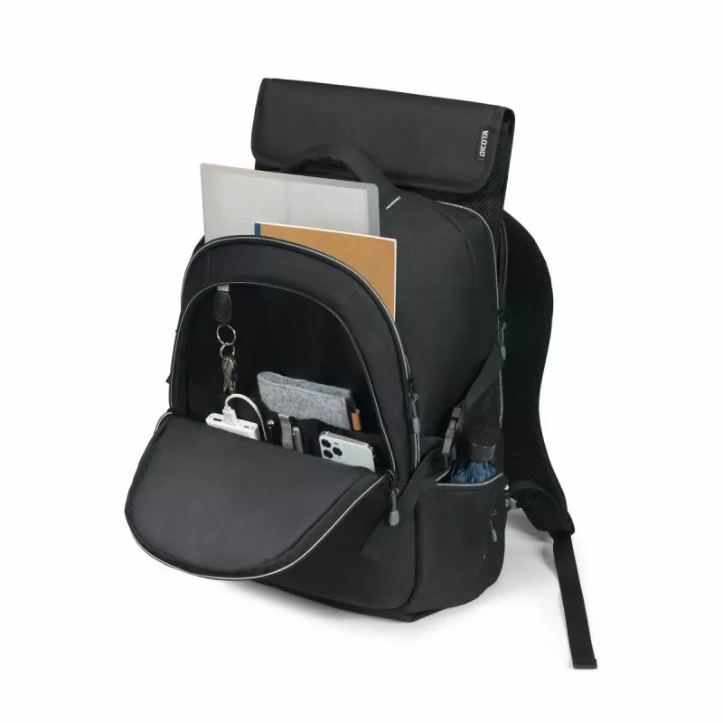 DICOTA Eco- 14-15.6in Σακίδιο πλάτης Notebook - μαύρο / 600d ανακυκλωμένο PET
