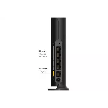 NETGEAR 4-Stream AX1800 Ασύρματος δρομολογητής Gigabit-Ethernet Dual-Band (2,4 GHz / 5 GHz) μαύρο