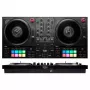 Hercules INPULSE T7 μαύρο DJ-Controller – 3,5 mm/6,35 mm ακουστικά, καλώδιο USB, 652×350×90 mm