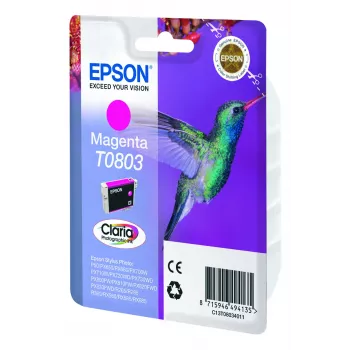 Epson Hummingbird Ατομική συσκευασία Magenta T0803 Claria Photographic Ink