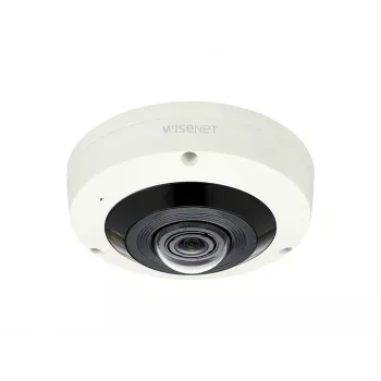 Κάμερα IP τύπου dome fisheye Hanwha Vision WiseNet X XNF-8010RV, 360°, 2048 x 2048, 1,6 mm, ημέρας/νύχτας, PoE, IK10, IP66, εξωτερικού χώρου