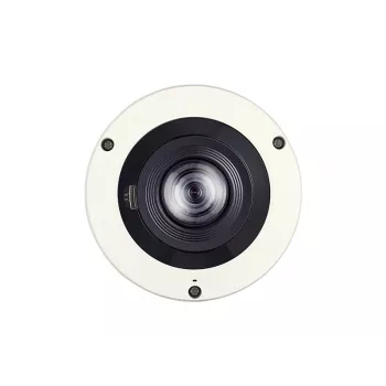 Κάμερα IP τύπου dome fisheye Hanwha Vision WiseNet X XNF-8010RV, 360°, 2048 x 2048, 1,6 mm, ημέρας/νύχτας, PoE, IK10, IP66, εξωτερικού χώρου