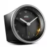 Braun BC07SB-DCF Ξυπνητήρι κουάρτζ Μαύρο, Ασημί