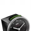 Braun BC07SB-DCF Ξυπνητήρι κουάρτζ Μαύρο, Ασημί