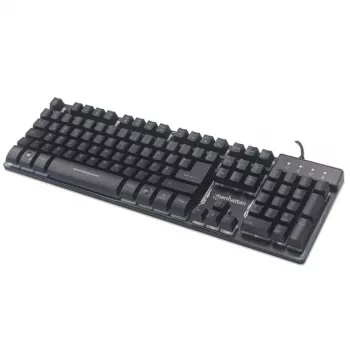 Πληκτρολόγιο USB Manhattan Gaming Metal Base Edition