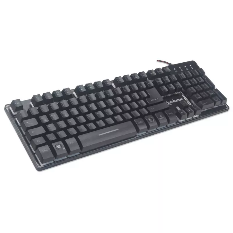 Πληκτρολόγιο USB Manhattan Gaming Metal Base Edition
