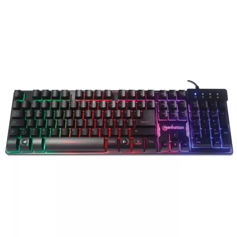 Πληκτρολόγιο USB Manhattan Gaming Metal Base Edition