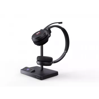 Yealink WH62 Dual Teams Ακουστικά, ασύρματα, 20 - 20000 Hz, Γραφείο/Callcenter, 127 g, Ακουστικά, Μαύρα