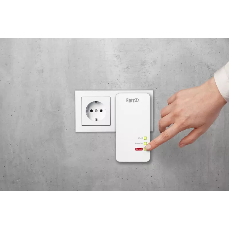 Powerline FRITZ! 1260 1200 Mbit/s Ethernet LAN Wi-Fi Λευκό 1 τεμ.