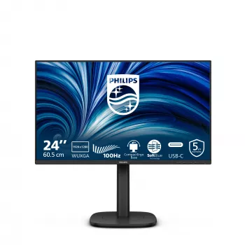 Philips 3000 series 24B2N3200D/00 Οθόνη υπολογιστή 61,2 cm (24,1 ίντσες) 1920 x 1200 Pixel WUXGA LCD Μαύρο