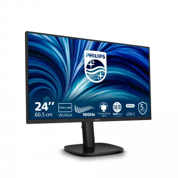 Philips 3000 series 24B2N3200D/00 Οθόνη υπολογιστή 61,2 cm (24,1 ίντσες) 1920 x 1200 Pixel WUXGA LCD Μαύρο