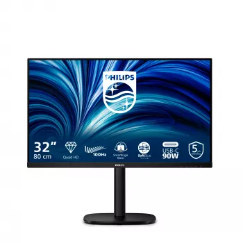 Philips 32B2U3601/00 Οθόνη υπολογιστή 80 cm (31,5 ίντσες) 2560 x 1440 Pixel Quad HD LCD Μαύρο