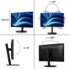 Philips 32B2U3601/00 Οθόνη υπολογιστή 80 cm (31,5 ίντσες) 2560 x 1440 Pixel Quad HD LCD Μαύρο