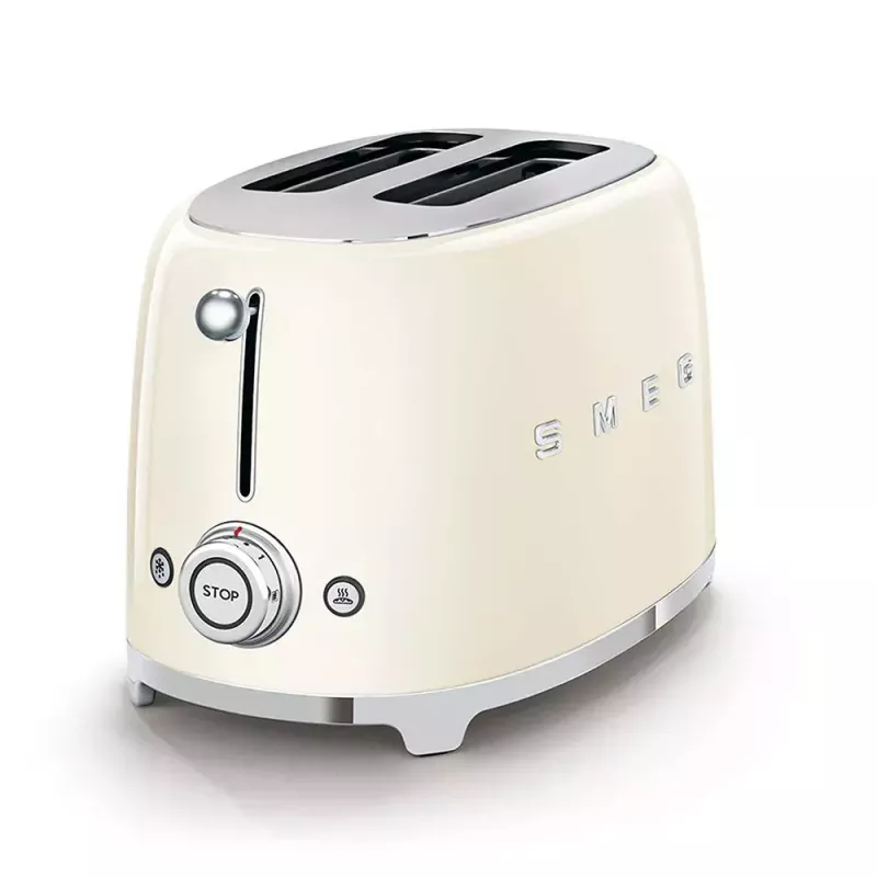 Τοστιέρα Smeg TSF01CREU Κρεμ 2 φέτες