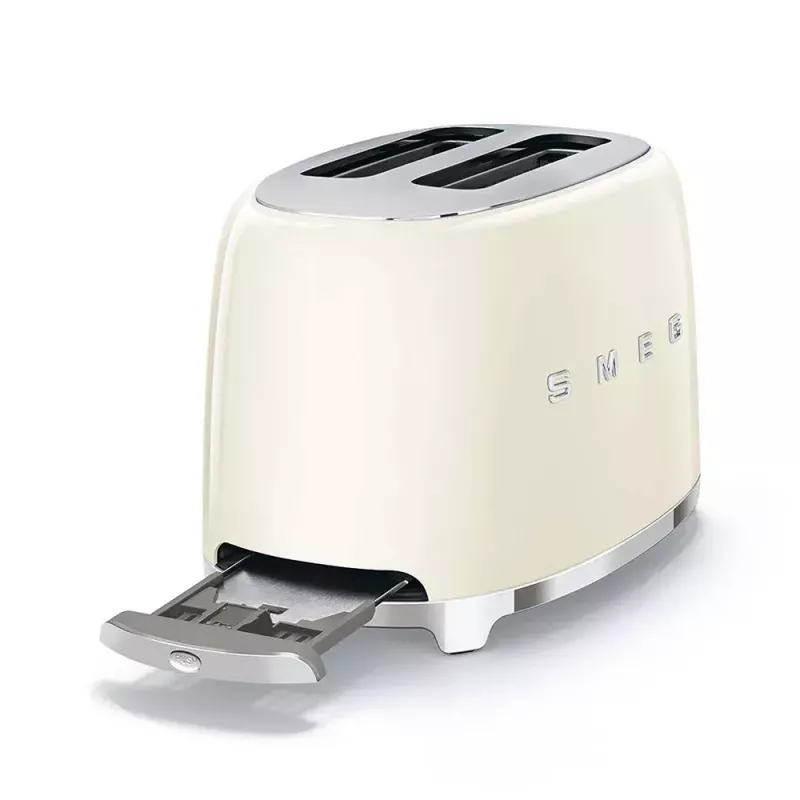 Τοστιέρα Smeg TSF01CREU Κρεμ 2 φέτες