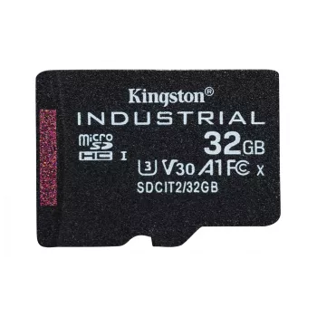 Kingston Technology 32GB microSDHC Industrial C10 A1 pSLC Κάρτα μεμονωμένη συσκευασία χωρίς αντάπτορα
