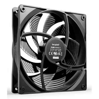 be quiet! Pure Wings 3 140mm | PWM high-speed Triple Pack Ανεμιστήρας κουτιού υπολογιστή 14 cm Μαύρο 3 τεμ.