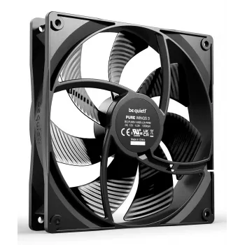 be quiet! Pure Wings 3 140mm | PWM Triple Pack Ανεμιστήρας κουτιού υπολογιστή 14 cm Μαύρο 3 τεμ.