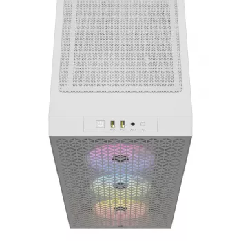 CORSAIR Mid-Tower Κουτί PC - 3000d RGB Airflow - Λευκό