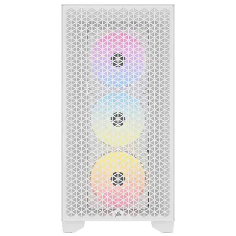 CORSAIR Mid-Tower Κουτί PC - 3000d RGB Airflow - Λευκό