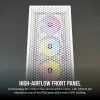 CORSAIR Mid-Tower Κουτί PC - 3000d RGB Airflow - Λευκό