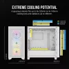 CORSAIR Mid-Tower Κουτί PC - 3000d RGB Airflow - Λευκό