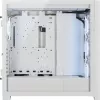 CORSAIR Mid-Tower Smart Case - iCUE 5000X - RGB QL Edition Tempered Glass True - Λευκό