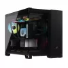 CORSAIR PC Case - Icue Link 2500x RGB Micro ATX Dual Chamber Μαύρο