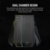 CORSAIR PC Case - Icue Link 2500x RGB Micro ATX Dual Chamber Μαύρο