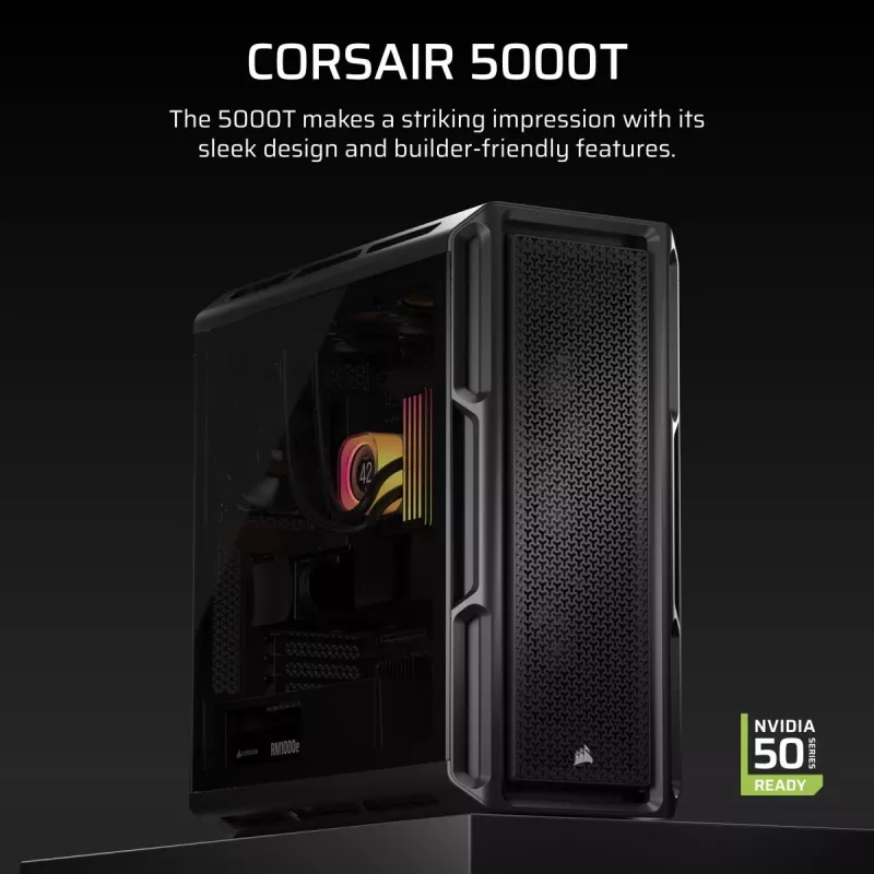 CORSAIR Κουτί PC - 5000T Mid-Tower High-Performance