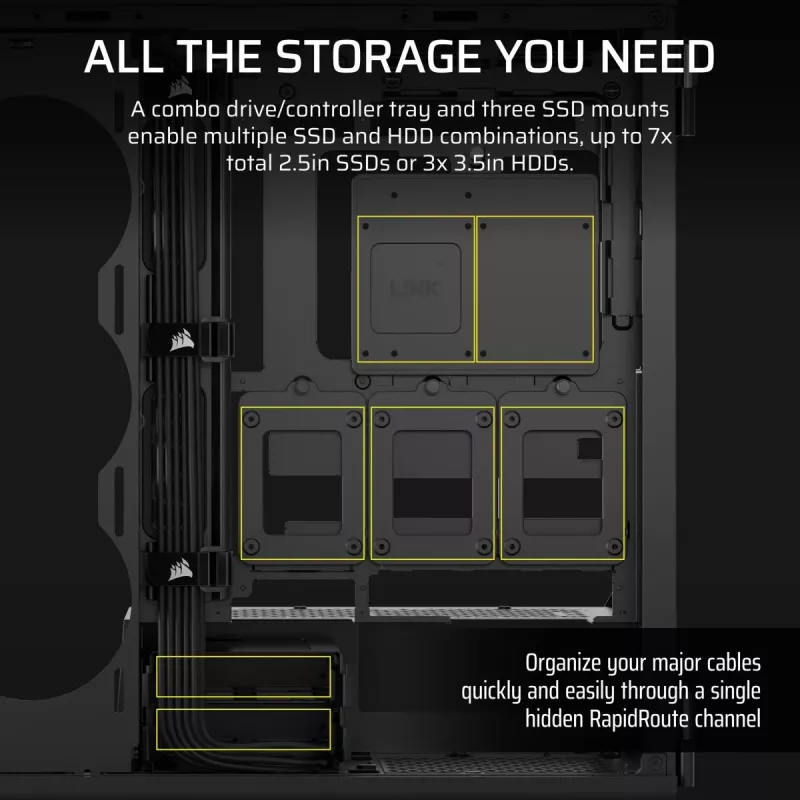 CORSAIR Κουτί PC - 5000T Mid-Tower High-Performance