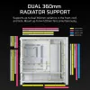 CORSAIR Κουτί PC - Frame 5000D RS High-Airflow Mid-Tower Κουτί PC - Λευκό