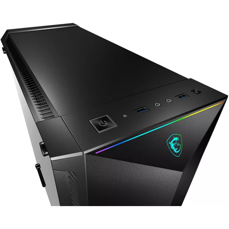 Κουτί Gaming Υπολογιστή MSI MPG GUNGNIR 100 Midi Tower Μαύρο