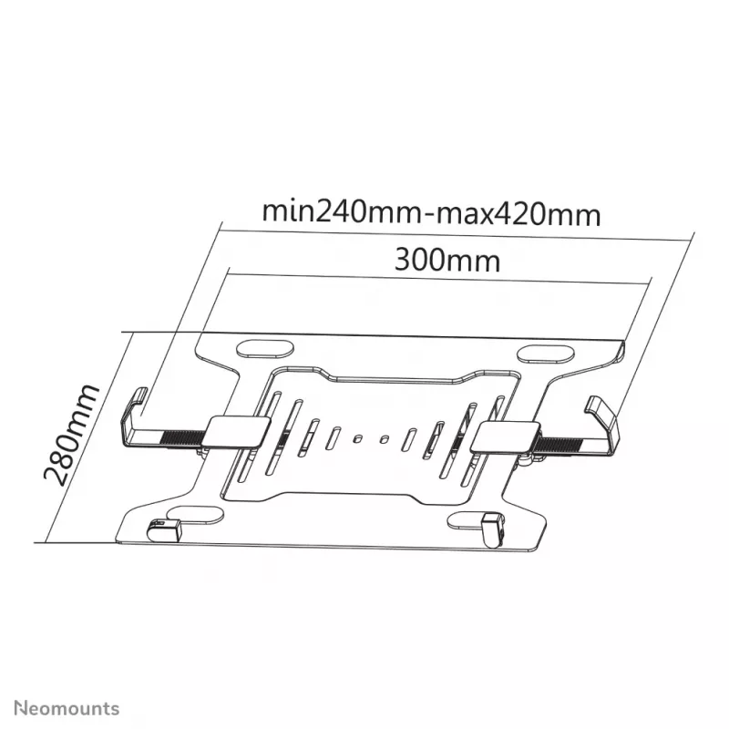 Neomounts NOTEBOOK-V200 Βάση Laptop 10-15 ίντσες - VESA - universal