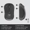 LOGITECH Mk295 Silent Wireless Combo Graphite Azerty Βελγικό