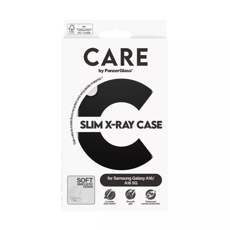 PanzerGlass CARE™ by ® Θήκη Μαύρο Samsung Galaxy A16 4G | A16 5G