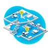Powerline-Adapter AVM FRITZ!Powerline 1240 AX 1200 Mbit/s Ethernet LAN Wi‑Fi Λευκό