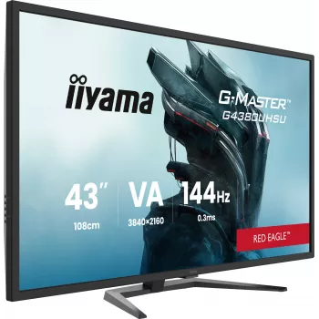 iiyama G-MASTER G4380UHSU-B2 Οθόνη υπολογιστή 108 cm (42,5 ίντσες) 3840 x 2160 Pixel 4K Ultra HD LED Μαύρο