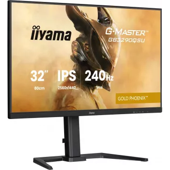 iiyama G-MASTER GB3290QSU-B1 Οθόνη υπολογιστή 80 cm (31,5 ίντσες) 2560 x 1440 Pixel Quad HD LED Μαύρο