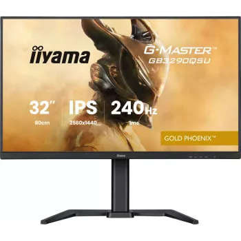 iiyama G-MASTER GB3290QSU-B1 Οθόνη υπολογιστή 80 cm (31,5 ίντσες) 2560 x 1440 Pixel Quad HD LED Μαύρο