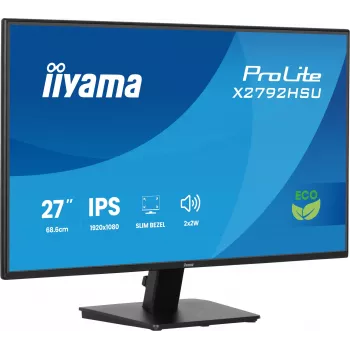 iiyama ProLite X2792HSU-B1 Οθόνη υπολογιστή 68,6 cm (27 ίντσες) 1920 x 1080 Pixel Full HD LED μαύρο