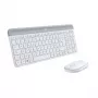 LOGITECH λεπτό Ασύρματο Πληκτρολόγιο Και Ποντίκι Combo Mk470 - Offwhite - Azerty French