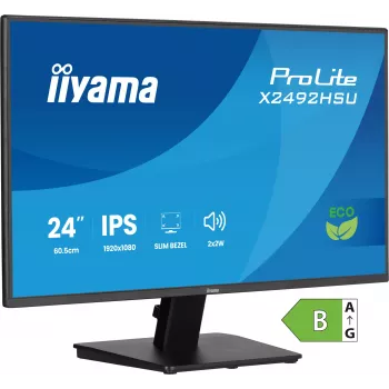 iiyama ProLite X2492HSU-B1 Οθόνη υπολογιστή 60,5 cm (23,8 ίντσες) 1920 x 1080 Pixel Full HD LED μαύρο