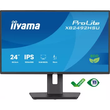 iiyama ProLite XB2492HSU-B1 Οθόνη υπολογιστή 60,5 cm (23,8 ίντσες) 1920 x 1080 Pixel Full HD LED μαύρο