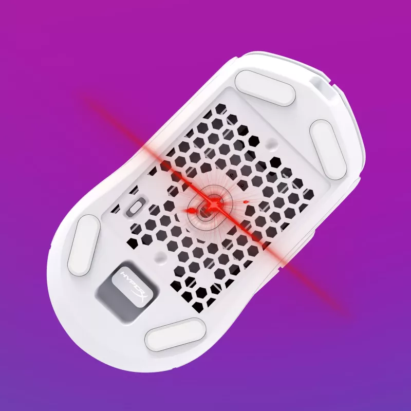 HyperX Pulsefire Haste 2 - Ασύρματο ποντίκι gaming (Λευκό)
